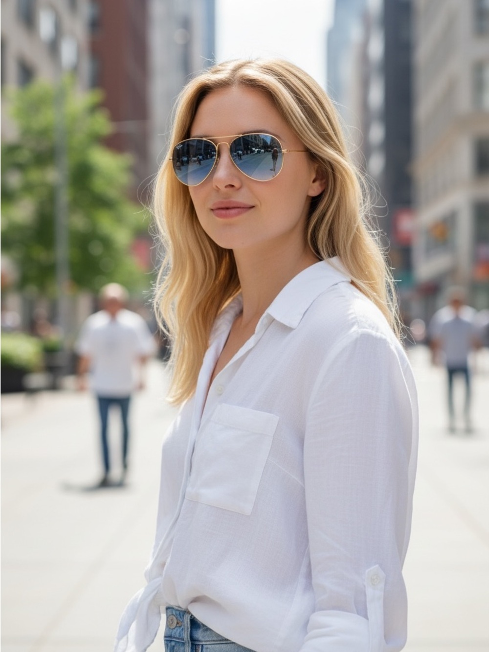 ray-ban aviator sunglasses rb3025 58mm Made In italy
